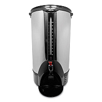 Home/Business 100-Cup Double-Wall Percolating Urn, Stainless Steel (CP100XX)