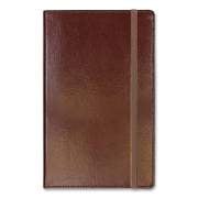 Markings by C.R. Gibson Bonded Leather Journal, 1 Subject, Narrow Rule, Brown Cover, 8.25 x 5, 240 Sheets (MJ54792)