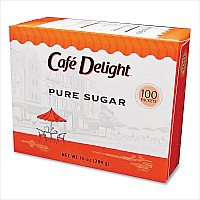 Pure Sugar, 0.1 oz Packet, 100/Box (23310)