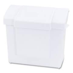HOSPECO All-In-One Waste Receptacle, Plastic, White (2864195)