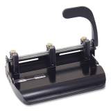 Officemate 32-Sheet Heavy-Duty Two-Three-Hole Punch with Lever Handle, 9/32" Holes, Black (512510)
