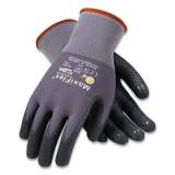 MaxiFlex Endurance Seamless Knit Nylon Gloves, Medium, Gray/Black, 12 Pairs (34844M)