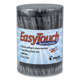 Pilot EasyTouch Ballpoint Pen, Retractable, Fine 0.7 mm, Black Ink, Clear Barrel, 36/Pack (54058)