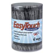 Pilot EasyTouch Ballpoint Pen, Retractable, Fine 0.7 mm, Black Ink, Clear Barrel, 36/Pack (54058)