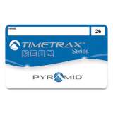 Pyramid Technologies SWIPE CARDS FOR TIMETRAX TIME CLOCKS, 3.62 X 2.12, 25/PACK (647853)