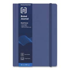 TRU RED Hardcover Business Journal, Narrow Rule, Blue Cover, 8 x 5.5, 96 Sheets (24383528)