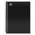 TRU RED Mini One-Subject Notebook, Medium/College Rule, Black Cover, 5.5 x 3.3, 200 Sheets (24422974)