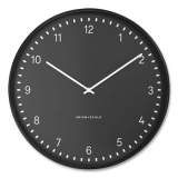 Union & Scale Essentials Contemporary Round Wall Clock, 15" Overall Diameter, Black Case, 1 AA (Sold Separately) (24411466)