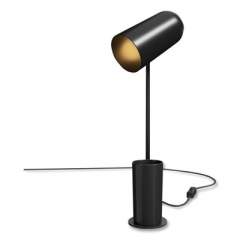Union & Scale Essentials LED Desk Lamp and Storage Cup, 6.1 x 3.5 x 16.9, Black (24415138)