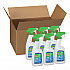 Disinfecting-Sanitizing Bathroom Cleaner, Citrus Scent, 32 oz Trigger Spray Bottle, 6/Carton (19214)