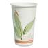 Dart Bare by Solo Eco-Forward Recycled Content PCF Paper Hot Cups, 16 oz, Green/White/Beige, 1,000/Carton (316RC)