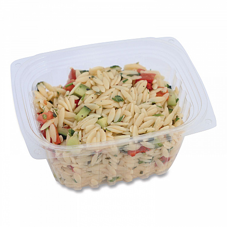 PLA Rectangular Deli Containers, 16 oz, 4.8 x 5.9 x 2.8, Clear, Plastic, 900/Carton (RDCS16)