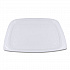 PLA Rectangular Deli Container Lids, 6.5 x 7.5 x 0.3, Clear, Plastic, 600/Carton (RDLCS24)