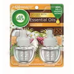 Air Wick LIFE SCENTS SCENTED OIL REFILLS, PARADISE RETREAT, 0.67 OZ, 2/PACK, 6 PACKS/CARTON (91110CT)