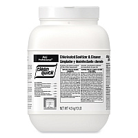 Powdered Sanitizer/Cleanser, 10 lb Bucket, 3/Carton (02580)