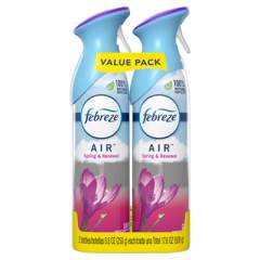 Febreze AIR, Spring and Renewal, 8.8 oz Aerosol Spray, 2/Pack (97805PK)
