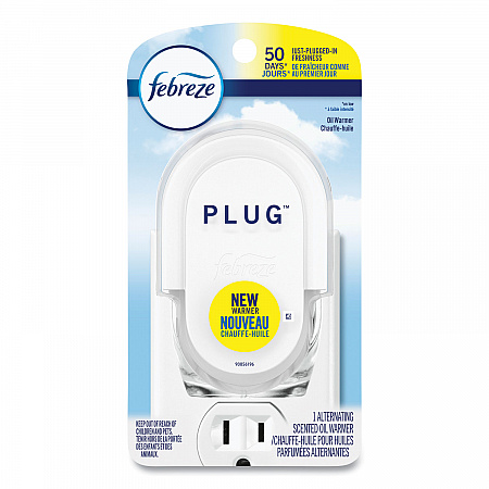 PLUG Air Freshener Warmer, 2.5 x 3 x 4, Off White (68232EA)