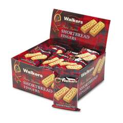 Walkers Shortbread Cookies, 2/Pack, 24 Packs/Box (W116)