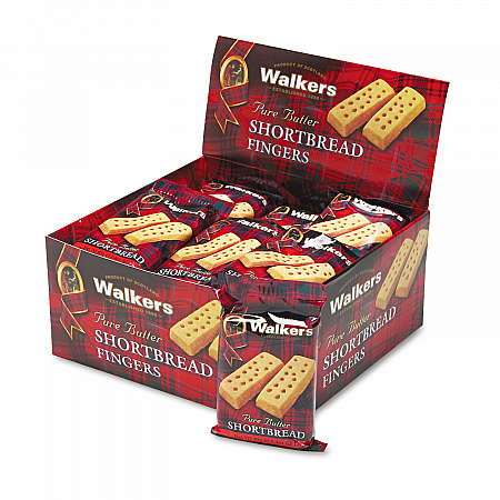 Shortbread Cookies, 2/Pack, 24 Packs/Box (W116)