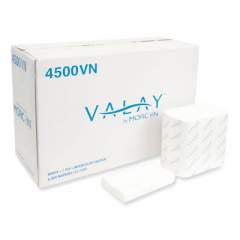 Morcon Valay Interfolded Napkins, 2-Ply, 6.5 x 8.25, White, 500/Pack, 12 Packs/Carton (4500VN)