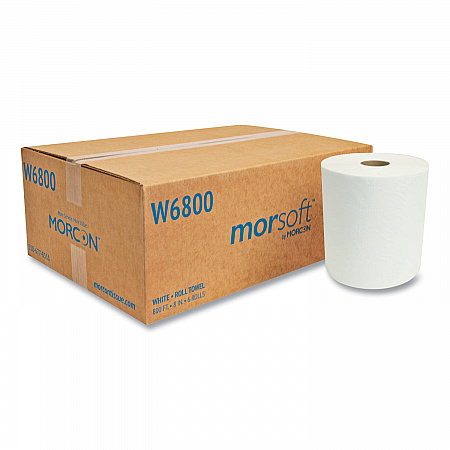 Morsoft Universal Roll Towels, 1-Ply, 8