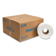 Morcon Jumbo Bath Tissue, Septic Safe, 2-Ply, White, 500 ft, 12/Carton (129X)