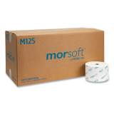 Morcon Small Core Bath Tissue, Septic Safe, 1-Ply, White, 2500 Sheets/Roll, 24 Rolls/Carton (M125)