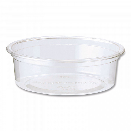 PLA Clear Cold Cups, Flat Style, 2 oz, Plastic, Clear, 2,000/Carton (CPCS2SF)