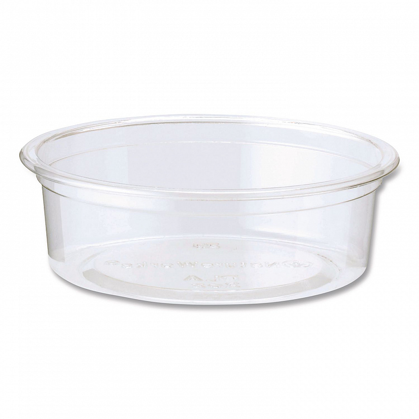 PLA Clear Cold Cups, Flat Style, 2 oz, Plastic, Clear, 2,000/Carton (CPCS2SF)