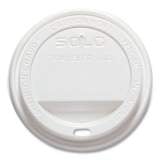 Dart Cappuccino Dome Sipper Lids, Fits 10 oz to 24 oz Cups, White, Polystyrene, 500/Carton (WTLP316)
