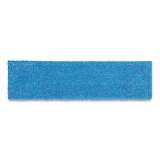 Rubbermaid Commercial Adaptable Flat Mop Pads, Microfiber, 19.5 x 5.5, Blue (2132427)
