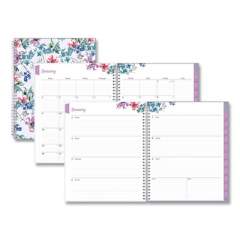 Blue Sky Laila Create-Your-Own Cover Weekly/Monthly Planner, Wildflower Artwork, 11 x 8.5, Multicolor Cover, 12-Month (Jan-Dec): 2022 (137273)