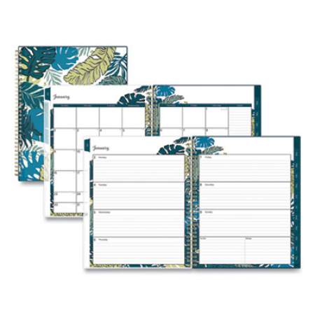 Blue Sky Grenada Create-Your-Own Cover Weekly/Monthly Planner, Floral Artwork, 11 x 8.5, Multicolor Cover, 12-Month (Jan-Dec): 2022 (137274)