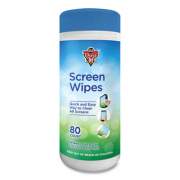 Dust-Off Premoistened Monitor Cleaning Wipes, Cloth, 5 x 7, 80/Tub (DSCT)