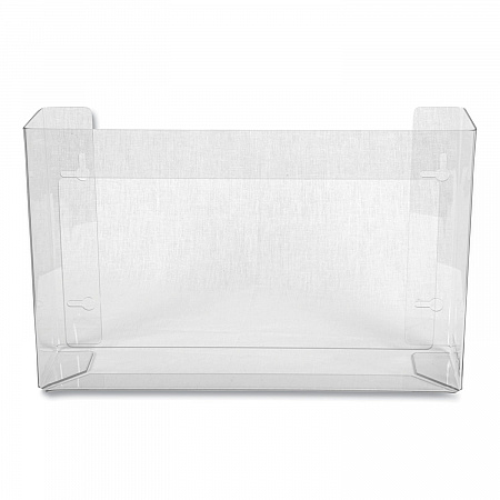 Clear Plexiglas Disposable Glove Dispenser, 3-Box, Plexiglas, Clear, 18 x 3.75 x 10 (G0805)