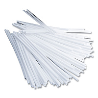Plastic Stir Sticks, 5", White, 1,000/Box (STR5)