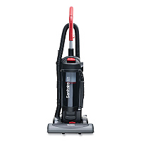 FORCE QuietClean Upright Vacuum SC5845D, 15" Cleaning Path, Black (SC5845D)