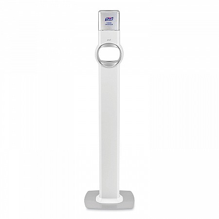 FS8 Floor Stand Dispenser with Energy-on-the-Refill and SMARTLINK Capability, 12.75 x 11.25 x 39, White (7720DS)