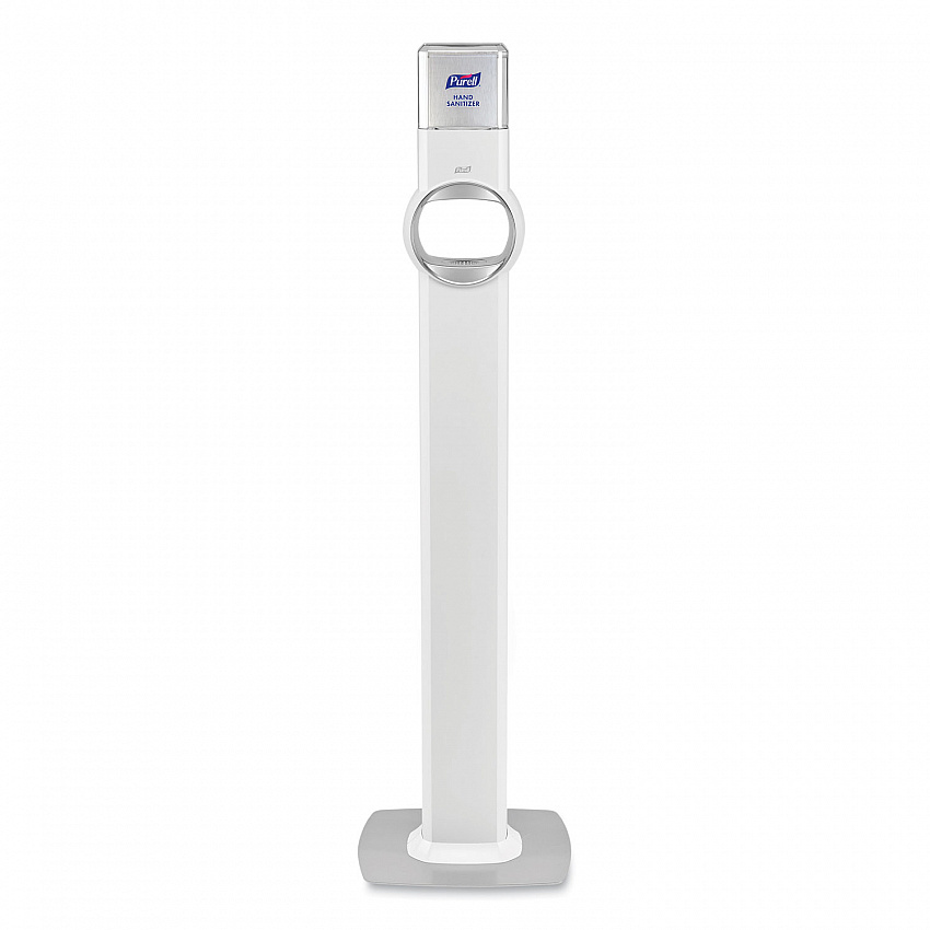 FS8 Floor Stand Dispenser with Energy-on-the-Refill and SMARTLINK Capability, 12.75 x 11.25 x 39, White (7720DS)