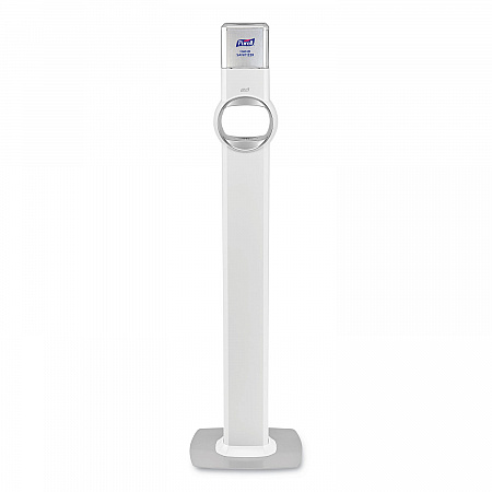 FS6 Touch-Free Floor Stand Dispenser, 1,200 mL, 12.5 x 11.3 x 38.5, White (6420DS)