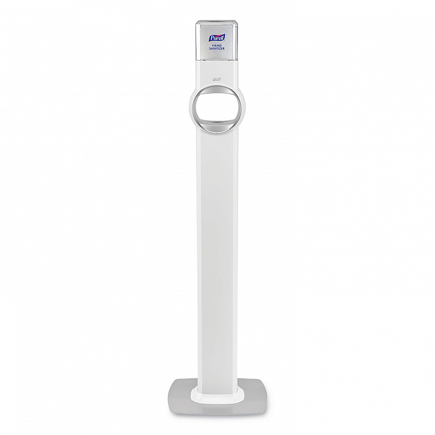 FS6 Touch-Free Floor Stand Dispenser, 1,200 mL, 12.5 x 11.3 x 38.5, White (6420DS)
