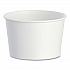 Double Poly Paper Food Containers, 8 oz, 3.8