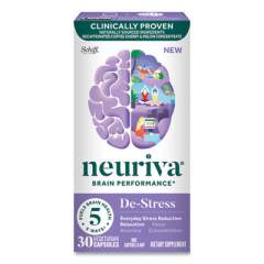 Neuriva Brain Performance De-Stress, 30 Count (19504)