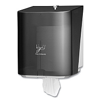 In-Sight Sr. Center Pull Dispenser, 10.65 x 10 x 12.5, Smoke (09335)