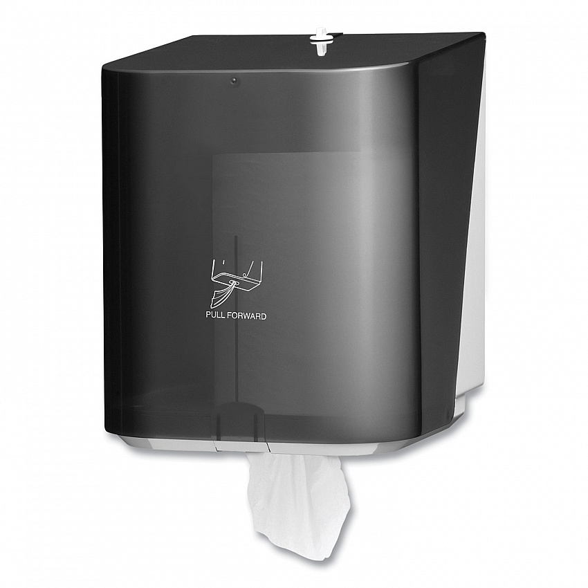 In-Sight Sr. Center Pull Dispenser, 10.65 x 10 x 12.5, Smoke (09335)