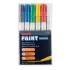 uni-Paint Permanent Marker, Fine Bullet Tip, Assorted Colors, 6/Set (63720)