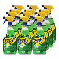 All-Purpose Cleaner and Degreaser, 32 oz Spray Bottle, 12/Carton (ZUALL32CT)