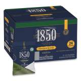 1850 Coffee Fraction Packs, Pioneer Blend Decaf, Medium Roast, 2.5 oz Pack, 24 Packs/Carton (21513)