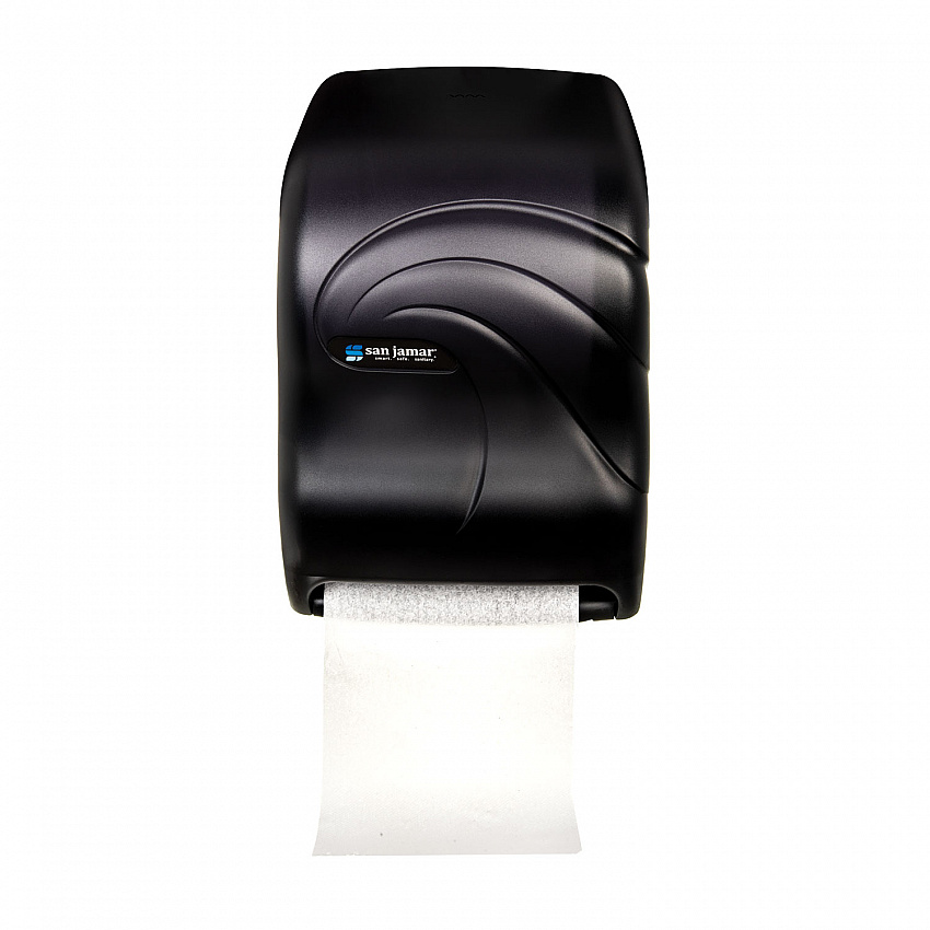 Oceans Tear-N-Dry Electronic Touchless Roll Towel Dispenser, 11.75 x 9 x 15.5, Black Pearl (T1390TBK)