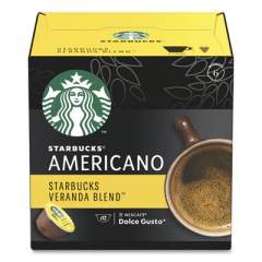 Nescafe Dolce Gusto Starbucks Coffee Capsules, Veranda Blend, 36/Carton (94245)